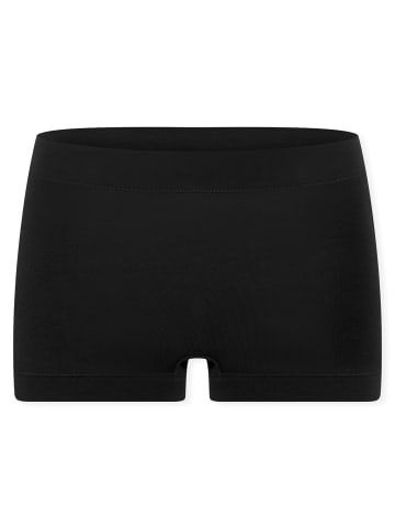 Schiesser Shorts Unique Cotton in Schwarz