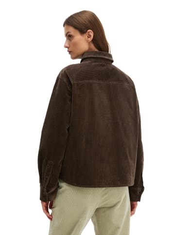 Marc O'Polo Cordbluse regular in Burnt Coffee