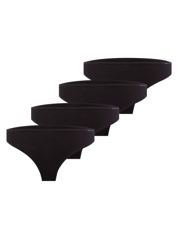 Skiny String Cotton Advantage in Black