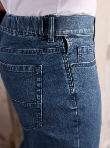 Sieh an! Autofahrer-Jeans in blue-stone-washed