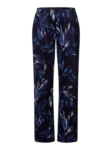 Hanro Pyjamahose Loungy Nights in midnight garden