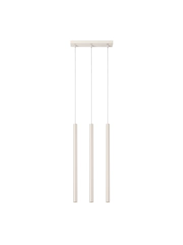 Nice Lamps Pendelleuchte FIDEUS 3 beige H 94 cm