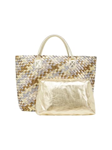 faina 2-In-1 Tote Bag Set 2-IN-1 Tote Bag Set in Gold Brown