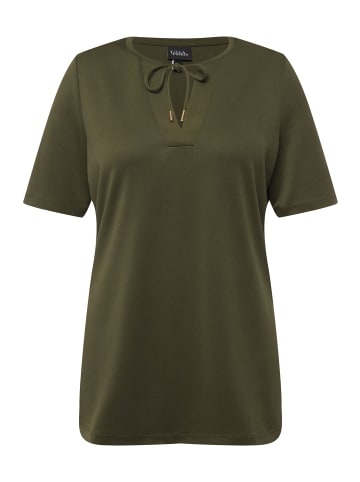 Ulla Popken Sweatshirt in waldgrün