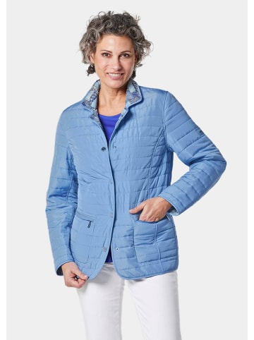GOLDNER Leichte Steppjacke mit Wendefunktion in riviera / geblümt