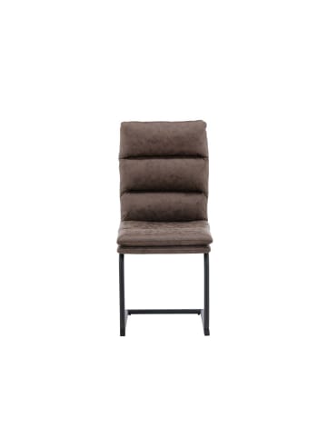 ebuy24 Esszimmerstuhl Zizo braun 2er Set