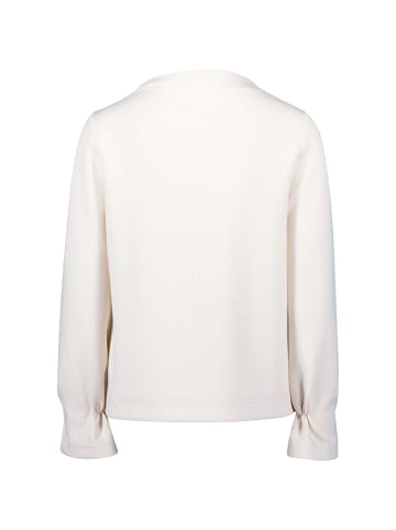 Zero  Sweatshirt mit Glitzerknopf in Eggnog