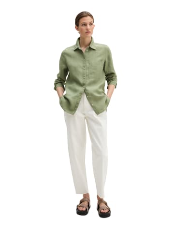 Marc O'Polo Leinen-Bluse regular in Fresh Sage