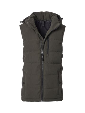 CASAMODA Weste in Dunkelgrün