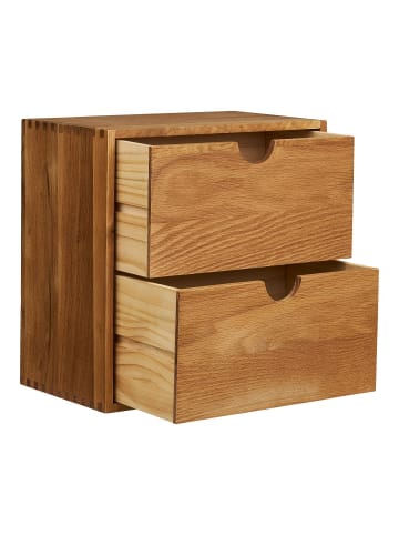 ebuy24 Wandregal Mina Eiche 30 x 18 cm