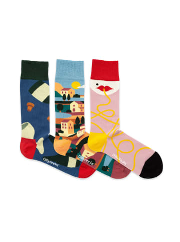 DillySocks Socken Gift Box 3er Set - Dolce Vita in Dolce Vita