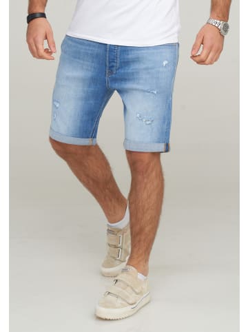 Jack & Jones Jeansshorts - JJIRICK JJIINFINITY SHORTS in Light Blue Denim