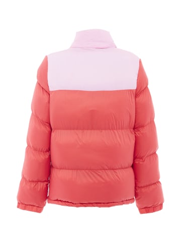 MO Wattierte Steppjacke in Sommerrot Süßes Pink