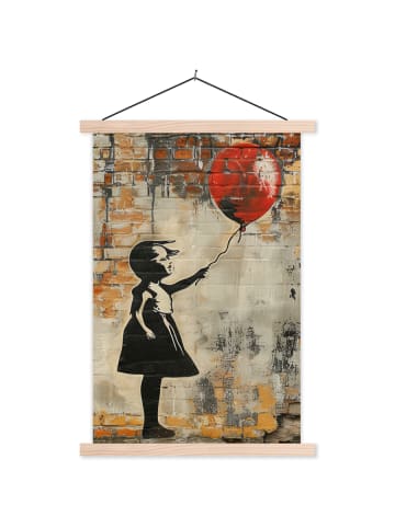 OnlyWow Poster mit Leiste Ballon