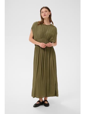 Soaked in Luxury Kleid SLKleio Feminine Form in Dusky Green