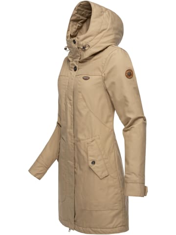 ragwear Wintermantel Jannisa in Taupe24