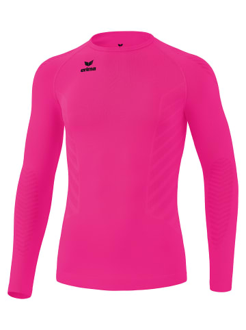 erima Athletic Longsleeve Funktionsunterwäsche in pink glo