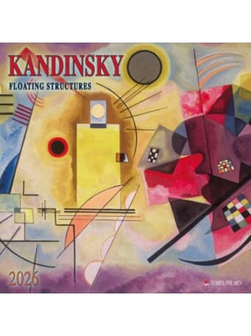 TUSHITA Kalender - Wassily Kandinsky - Floating Structures 2026