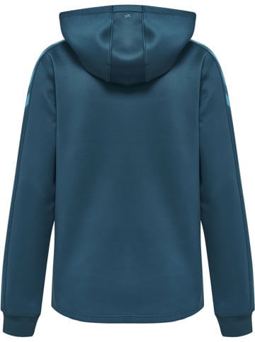 Hummel Hummel Hoodie Hmlcore Multisport Damen Atmungsaktiv Feuchtigkeitsabsorbierenden in BLUE CORAL