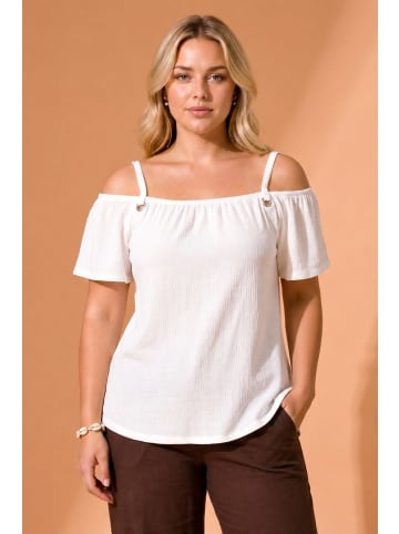 Shape Of You Blouse in Weiß