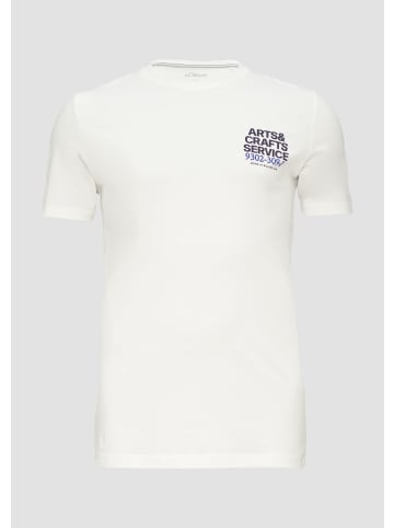 s.Oliver T-Shirt in 01D2_weiß