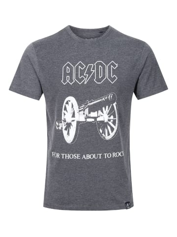 Re:Covered T-Shirt ACDC 'For Those About Rock' in Charcoal