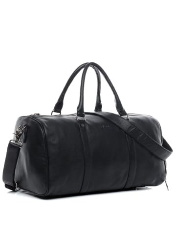 BACCINI Leder-Reisetasche Leder Weekender Unisex FLORIAN in schwarz