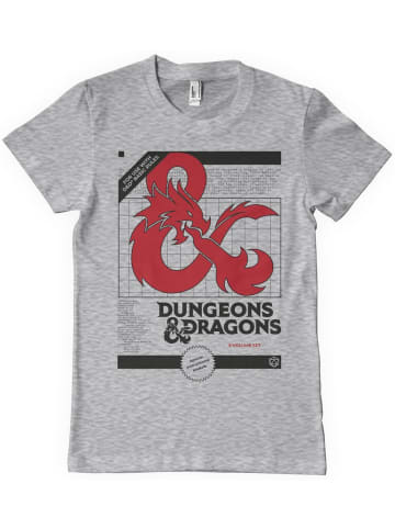 Dungeons And Dragons T-Shirt "D&D 3 Volume Set T-Shirt" in Grau