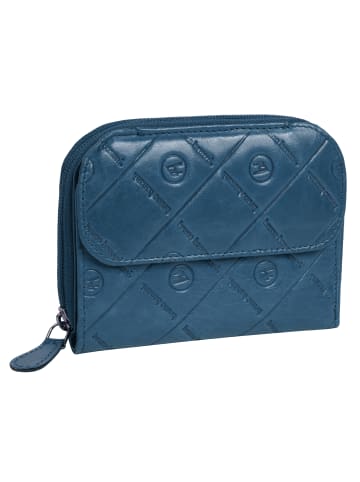 Bruno Banani Geldbörse echt Leder in blau