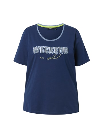 Ulla Popken Shirt in tintenblau