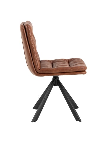 ebuy24 Esszimmerstuhl Dean Braun 2er Set