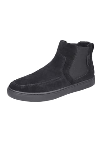 rieker Sportlicher Slipper in schwarz