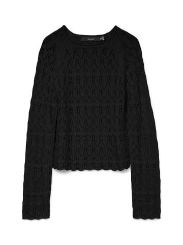 Vero Moda Strickpullover in Black