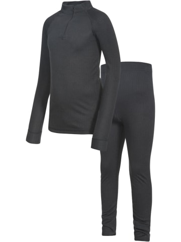 Trespass Kinder Funktionsunterhose "Unite360 Base Layer Set" in Schwarz