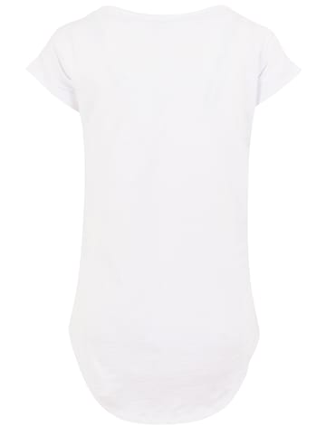 F4NT4STIC Damen T-Shirt Lang PLUS SIZE Ahoi Knut & Jan Hamburg in weiß