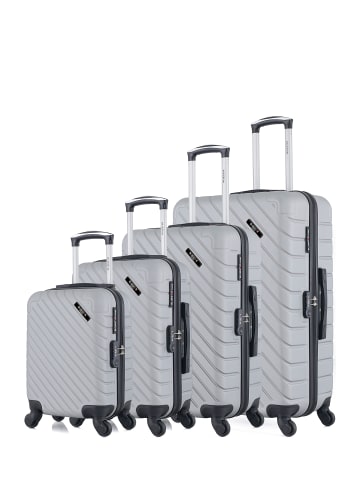 BlueStar 4 tlg. Kofferset CITE M in Grau (95L/64L/37L/26L)