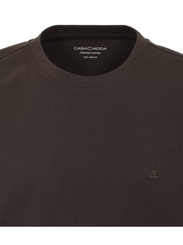 CASAMODA T-Shirt in Kastanienbraun