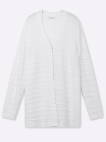 sheego Strickjacke in ecru