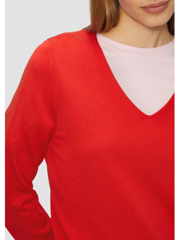 s.Oliver Strickpullover langarm in Rot