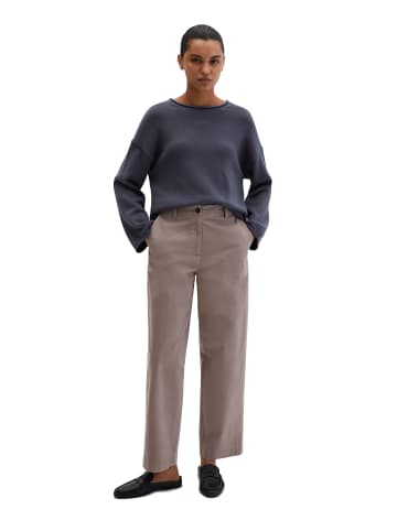 Marc O'Polo Barrel Pants fitted in Chalky Brown