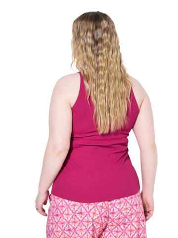 Studio Untold Strick-Top in pink rot