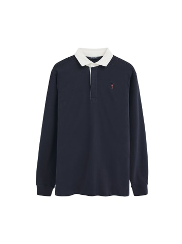 Polo Club Poloshirt MAN RIGBY GO POLO LS HEAVY JERSEY LONG SLEEVE REGULAR FIT in Navy Blau