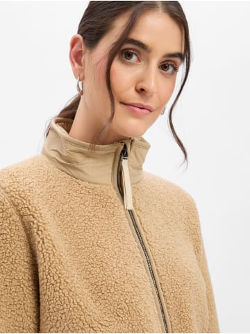 Camel Active Teddyfelljacke in camel