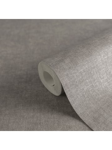 A.S. Création Tapete Urban Linen in Mittelbraun