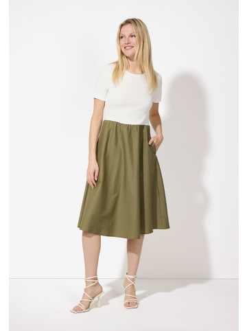 More & More Deux- Piece Kleid in tundra olive