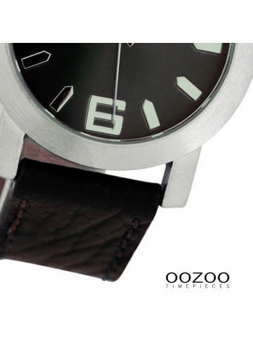 Oozoo Armbanduhr Oozoo JR dunkelbraun mittel (ca. 38mm)