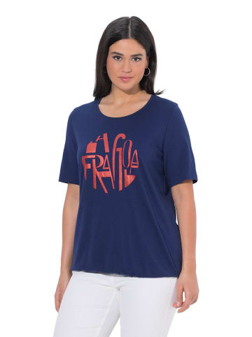 Ulla Popken Shirt in tintenblau