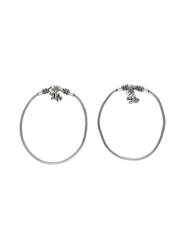 gaya Damen Fußkettchen in Silber Mehrfarbig