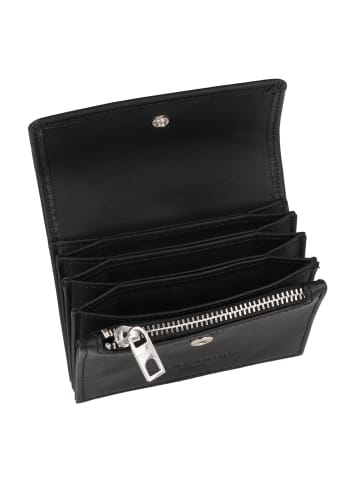 LIEBESKIND BERLIN Geldbörse RFID Schutz Leder 10.5 cm in black