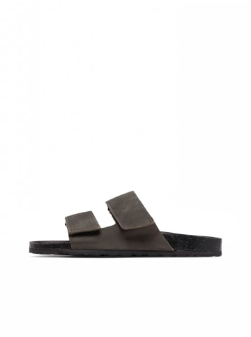 Bianco Sandalen mit Schnallen in Dark Brown